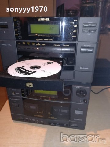 fisher-cd/tuner/amplifier/deck-внос швеицария, снимка 2 - Ресийвъри, усилватели, смесителни пултове - 20301313