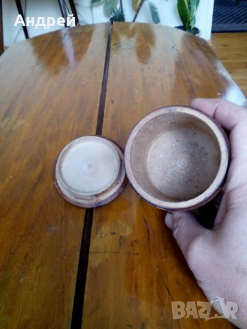 Стара дървена кутия за подправки, снимка 3 - Антикварни и старинни предмети - 23832134