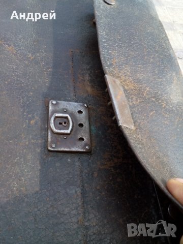 Старинна кожена чанта #3, снимка 3 - Антикварни и старинни предмети - 22398964