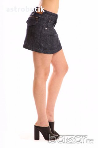 Дънкова пола от две части, снимка 7 - Поли - 18141239