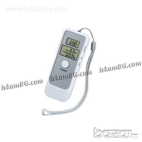 Електронен дрегер за алкохол - с термометър - код 0019, снимка 2 - Аксесоари и консумативи - 13863962