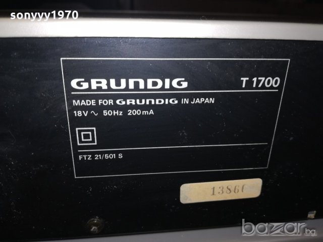 &grundig amplifier+grundig tuner-made in japan-внос швеицария, снимка 13 - Ресийвъри, усилватели, смесителни пултове - 20195494