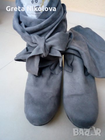 Сиви боти-нови, снимка 1
