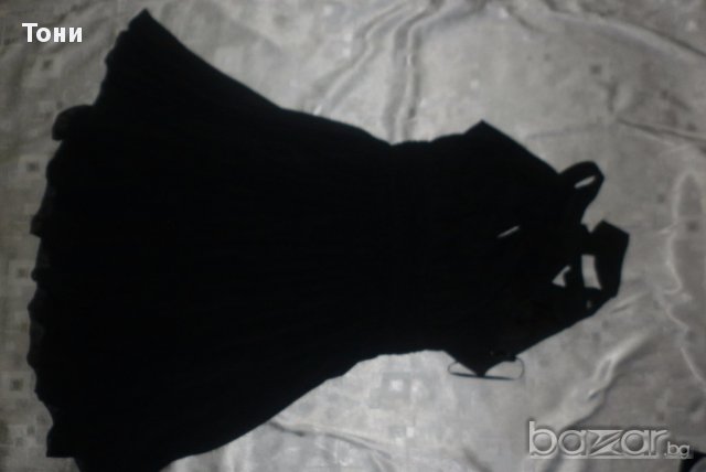 Черна рокля на фирма Sara Kelly by ellos, снимка 5 - Рокли - 15073757