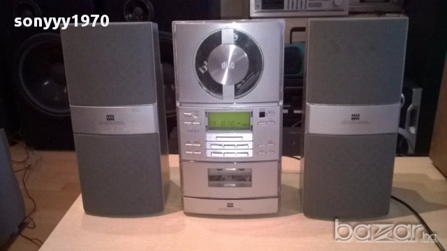 Heru mcd-100pr cd/tuner/ampli/tape/aux+2 колони-внос швеицария, снимка 5 - Ресийвъри, усилватели, смесителни пултове - 14406189