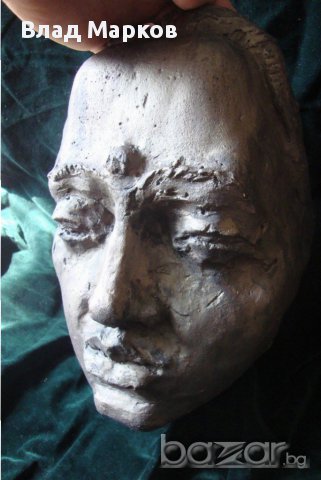 Скулптура женско лице-от социализма!, снимка 6 - Антикварни и старинни предмети - 17953372