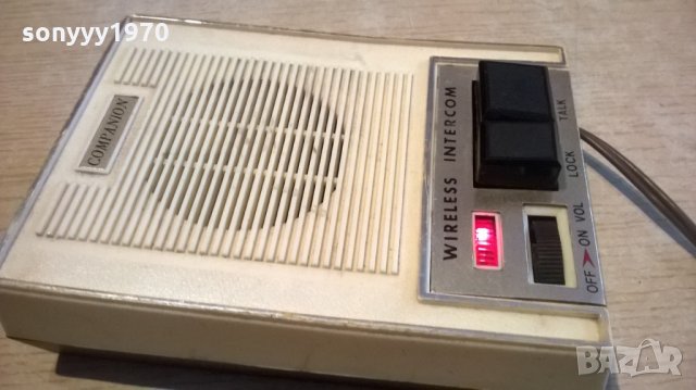 companion-wireless intercom-japan-внос швеицария, снимка 7 - Други - 23760696