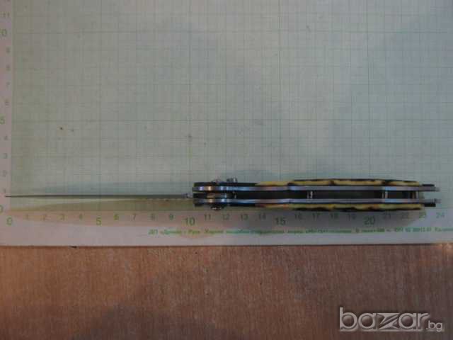 Нож сгъваем - 3, снимка 5 - Други ценни предмети - 7958787