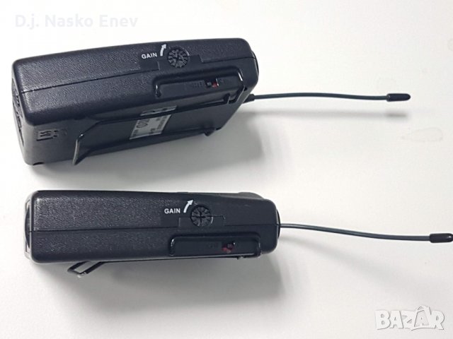 SHURE ULX1 /R4 and S3/ бодипак предаватели x 2 /Made In USA/, снимка 7 - Микрофони - 24385338