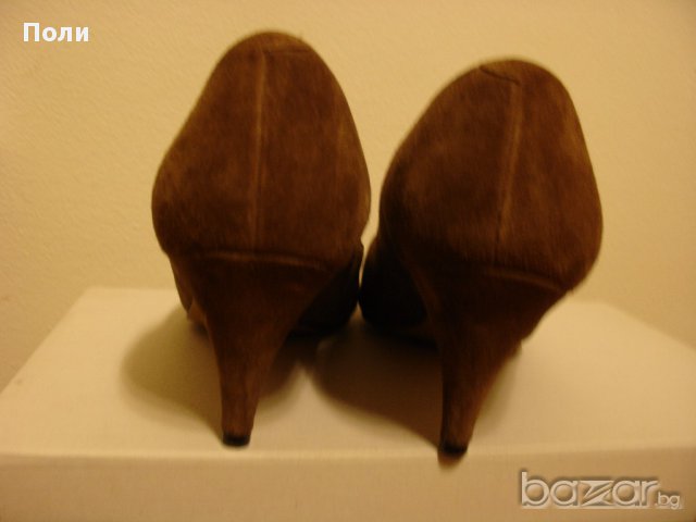 Продавам обувки от естестен велур N 38, снимка 2 - Дамски обувки на ток - 15921754