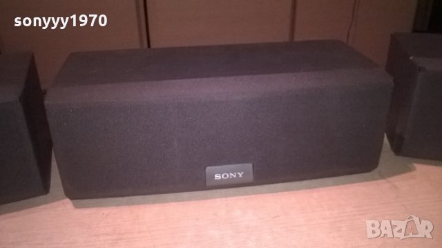 sony 3x100w center+2бр тонколони-внос швеицария, снимка 5 - Тонколони - 25834947