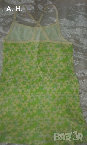 Детска зелена рокля, снимка 1 - Детски рокли и поли - 19427008