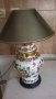 стара порцеланава нощна лампа, снимка 1 - Настолни лампи - 18761272