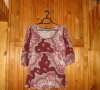 Прекрасна флорална дамска туника, М  , снимка 5
