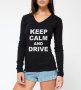 За фенове! KEEP CALM DRIVE тениски с марка по избор: AUDI, BMW., снимка 2