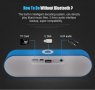 Mini Bluetooth Speaker Portable Wireless Speaker Sound System 3D колон , снимка 5
