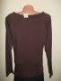 Кафява блуза без вата, снимка 3