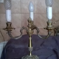 две барокови нощни лампи, снимка 2 - Настолни лампи - 25195810