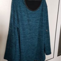 Като нова макси блуза с тюл , снимка 4 - Блузи с дълъг ръкав и пуловери - 20023604