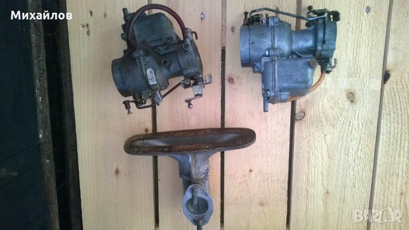 Карбуратор, колектор, алтернатор, ключ запалване, бензинова помпа за Вартбург 353/ Баркас BVF40, снимка 1