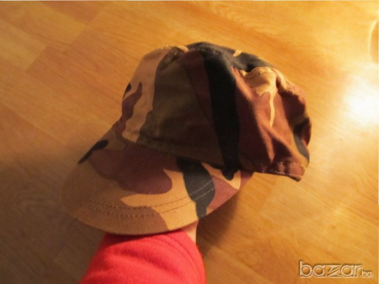 Шапка размер 59  с камуфлажна шарка за лов и риболов., снимка 1