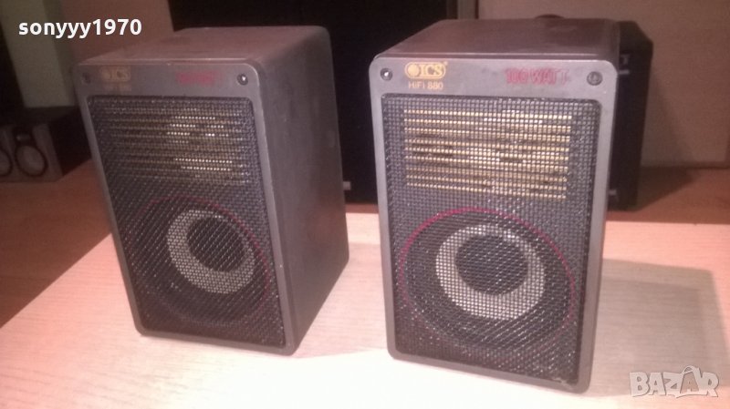 ics hi fi 880-тонколони 2бр-2x100w/4ohm-внос швеицария, снимка 1