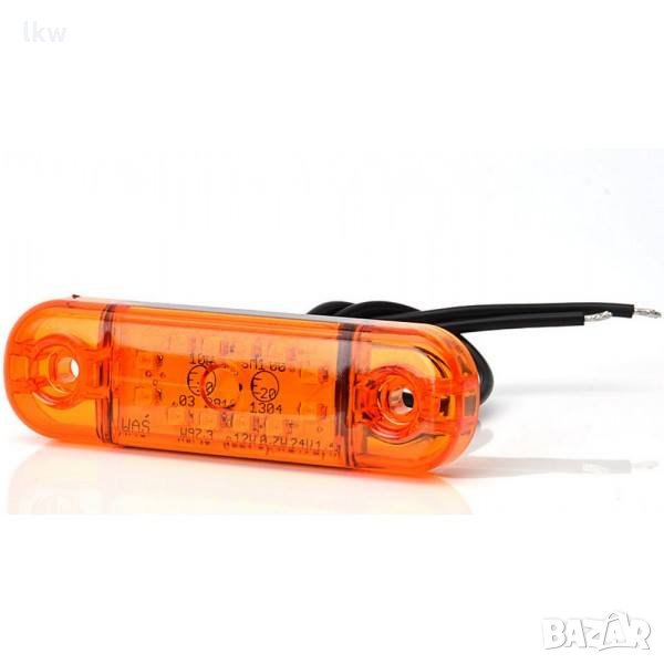 Диоден (LED) габарит серия W97.3,12V / 24V (червен, бял и оранжев), снимка 1