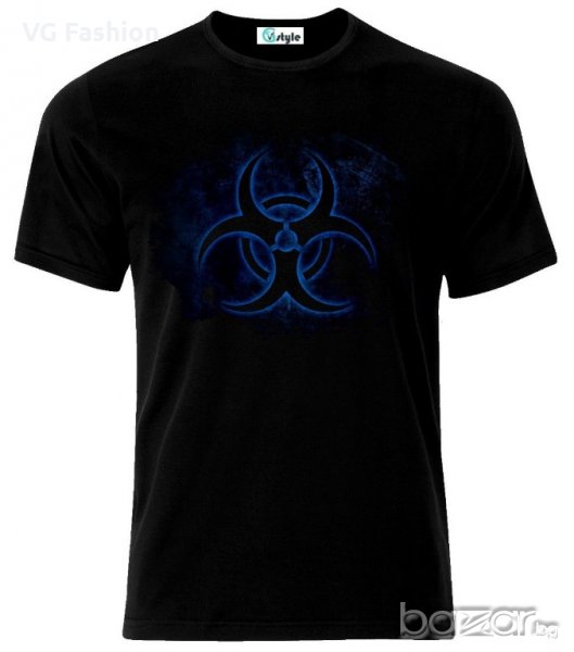 Мъжка тениска Biohazard Symbol Art, снимка 1