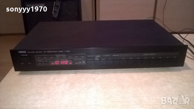 yamaha t-520 stereo tuner-made in japan-swiss, снимка 9 - Ресийвъри, усилватели, смесителни пултове - 24318453