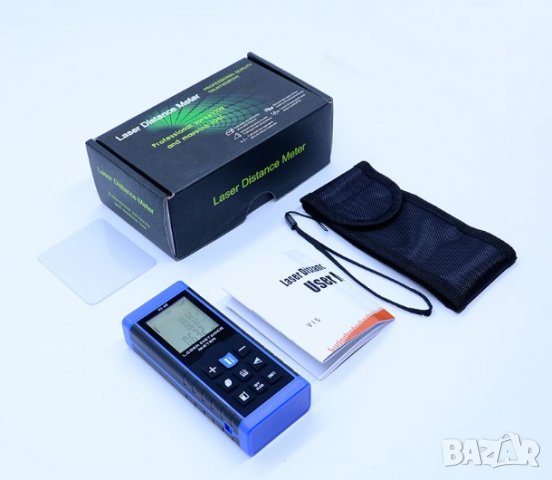 Лазерни далекомери с ЕЛЕКТРОНЕН ЖИРОСКОП (лазерен нивел, отвес, ъгломер)-60м, 100м, снимка 11 - Измервателни инструменти - 22576063