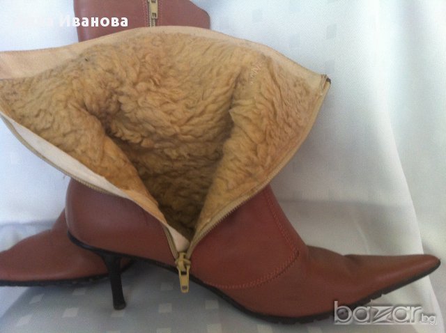 Дамски боти "GIDO" естествена кожа, снимка 4 - Дамски боти - 9179252