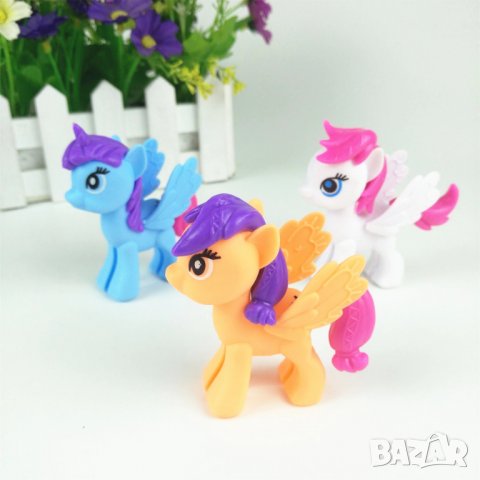 My Little Pony - Пони играчки от популярното филмче , снимка 3 - Кукли - 23630017