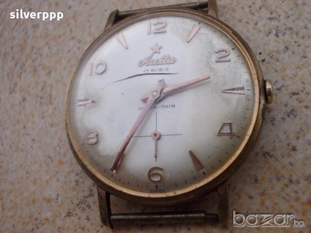  часовник Aretta , снимка 2 - Антикварни и старинни предмети - 17694857