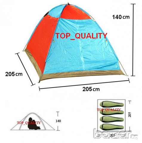 нова камуфлажна Палатка за четирима, снимка 6 - Палатки - 7668151