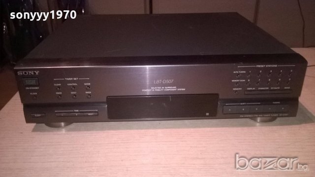 sony st-d707 tuner-made in japan 220v-внос швеицария, снимка 2 - Ресийвъри, усилватели, смесителни пултове - 18659544