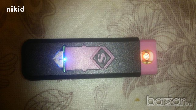 запалка без газ  USB самозареждане самозареждаща, снимка 2 - Други - 15431488