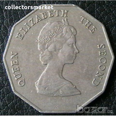 1 долар 1989, Източно Карибски Щати, снимка 2 - Нумизматика и бонистика - 16039435