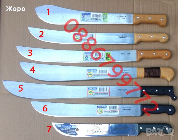 Мачете / нож Tramontina - 15 модела, снимка 8 - Ножове - 26142912