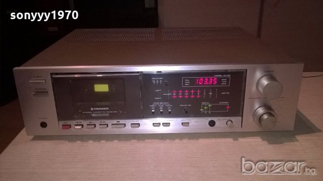 pioneer rx-30 cassette receiver-made in japan-внос франция, снимка 5 - Ресийвъри, усилватели, смесителни пултове - 19246218