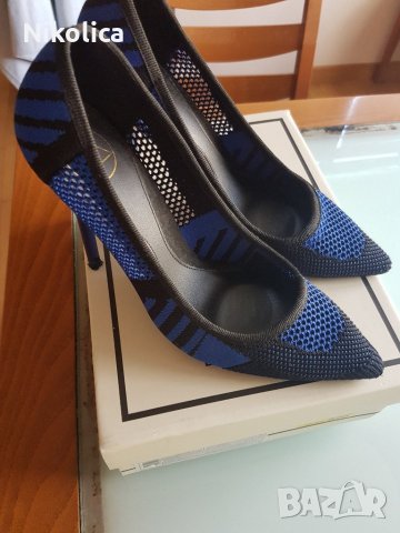 Дамски елегантни обувки Missguided с висок 10 см.ток, номер 38, снимка 3 - Дамски елегантни обувки - 25626628