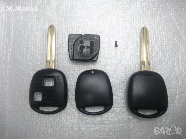 Нова Кутийка/клавиатура за ключ Тойота/Toyota TOY43 2/3-бутона
