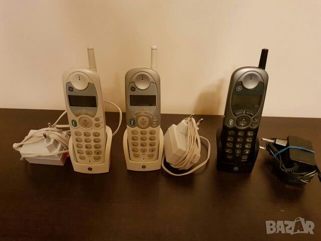 Телефони Алкател с три слушалки, снимка 3 - Стационарни телефони и факсове - 22820004
