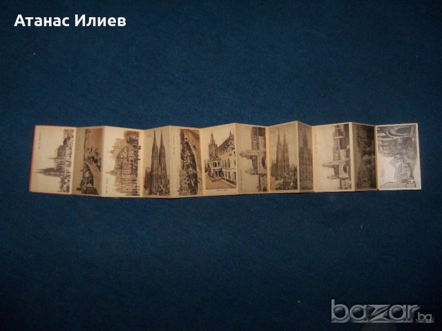 Стар сувенир 12 картички от Кьолн, снимка 3 - Други ценни предмети - 18595690