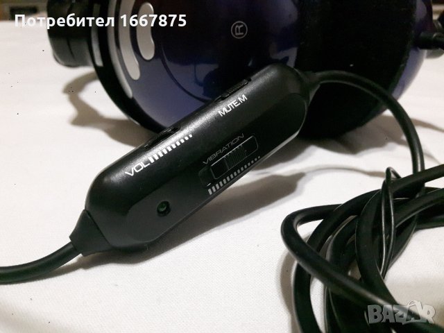 Saitek GH20 Vibration Gaming Headset , снимка 7 - Слушалки и портативни колонки - 25013003