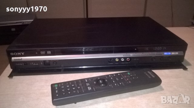 sony rdr hdd/dvd recorder+remote-внос швеицария