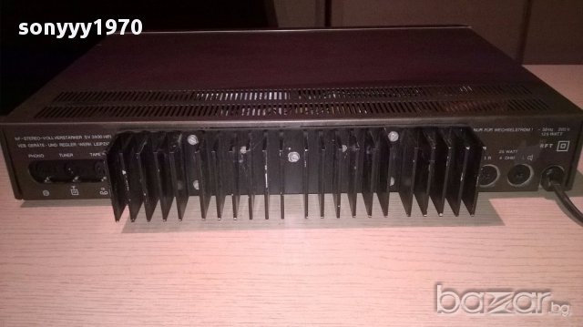 Rft sv 3930 hi-fi stereo amplifier-made in germany-внос швеицария, снимка 15 - Тонколони - 12832833