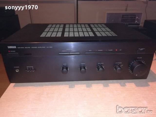 yamaha ax-390 stereo amplifier-внос швеицария, снимка 2 - Ресийвъри, усилватели, смесителни пултове - 20285278