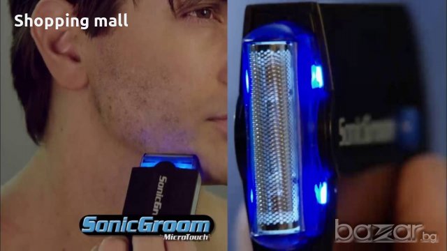 Мъжки мулти-функционален тример за брада коса и тяло Sonic Groom Micro Touch, снимка 4 - Мъжка козметика - 20248998