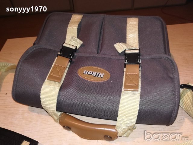 nikon-профи фотографска чанта-внос швеицария-30х25х12см, снимка 2 - Чанти, стативи, аксесоари - 21340363