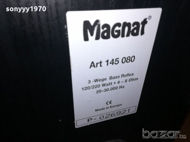 magnat 3-way-220w/4/8ohm-2бр-80х27х22см-внос швеицария, снимка 6 - Тонколони - 21193061
